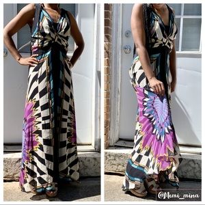 ☀️NICOLE MILLER☀️ Chiffon Maxi Gown